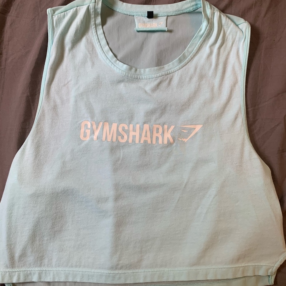 Gymshark mesh back tank cropped